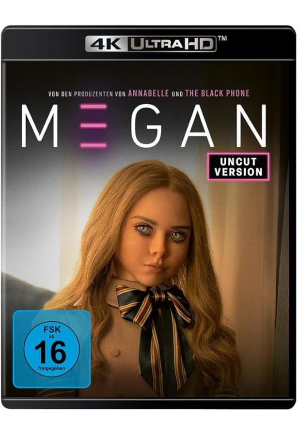 ミーガン スチールブック 4K UHD レビュー】M3GAN／ミーガン ドイツ盤 4K Ultra HD スチール